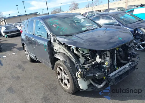 2018 Honda Cr-V Ex-L/Ex-L Navi из США, поврежденный, VIN 7FARW1H86JE008908